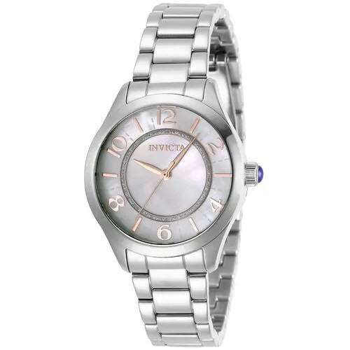 Наручные часы INVICTA Angel Наручные часы Invicta IN31107 женские, кварцевые, водонепроницаемые, серебряный