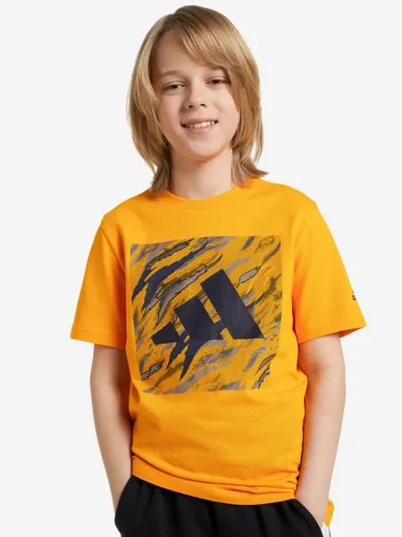 Футболка для мальчиков adidas Water Tiger Graphic, Желтый