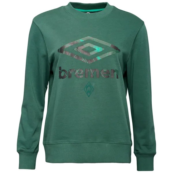 Толстовка Umbro SV Werder Bremen Navigation, зеленый / черный