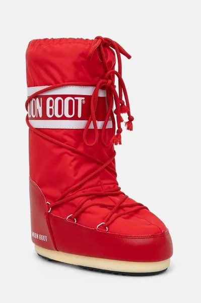 Зимние ботинки MB ICON NYLON Moon Boot, красный
