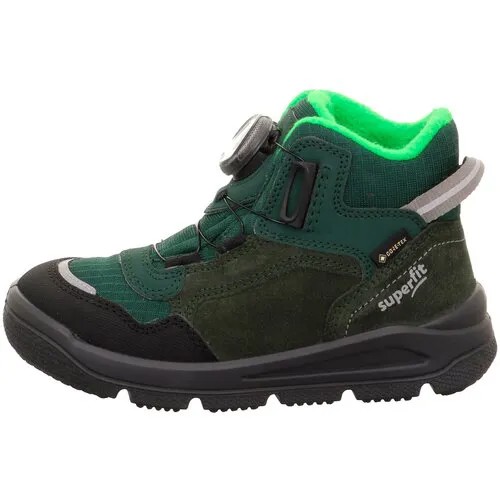 Ботинки Superfit Mars, размер 30, зеленый