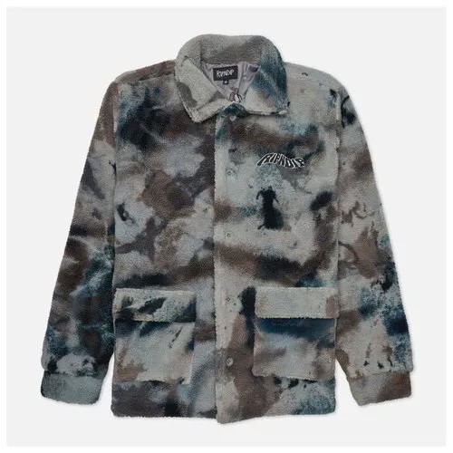 Мужская куртка Ripndip Warped Tie Dye Sherpa синий , Размер S