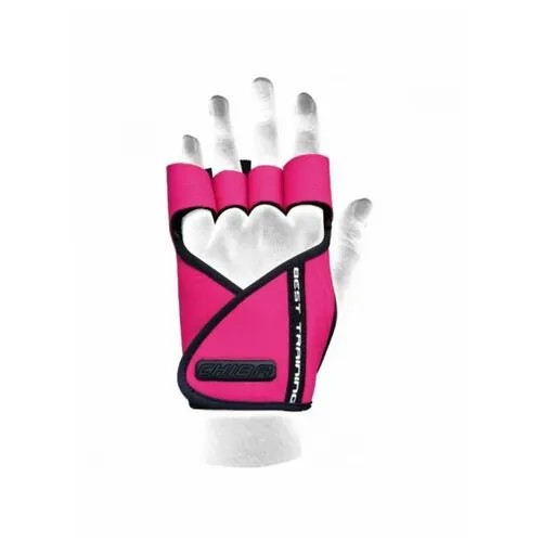 Перчатки Chiba, размер XS, черный, розовый