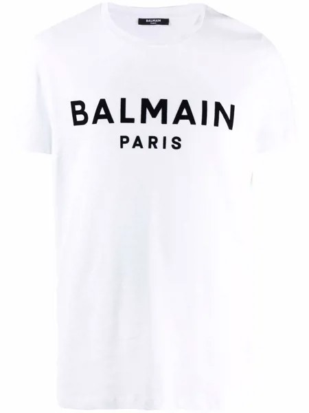 Balmain футболка с логотипом