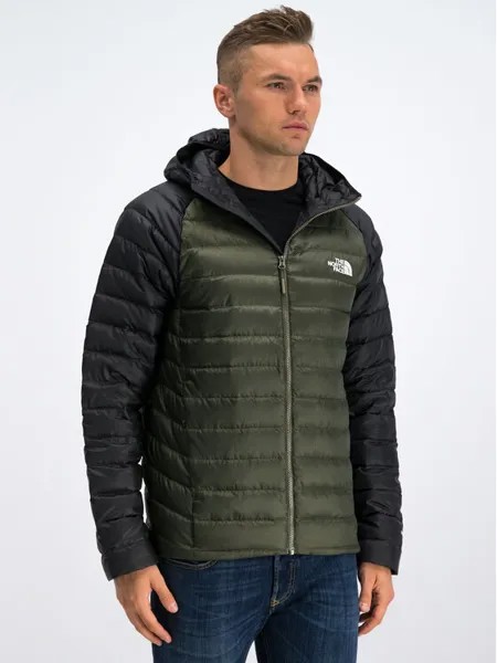 Пуховик regular fit The North Face, зеленый