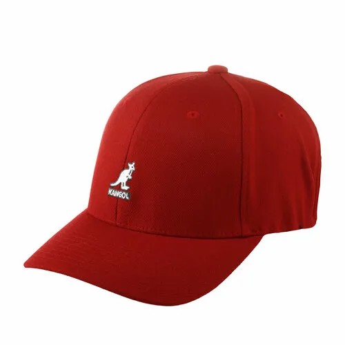 Бейсболка KANGOL, размер 56, красный