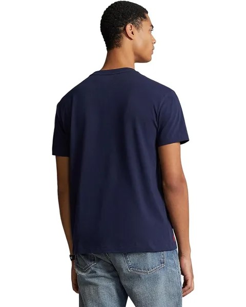 Футболка Polo Ralph Lauren Classic Fit Logo Jersey Short Sleeve T-Shirt, цвет Cruise Navy