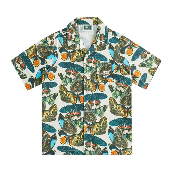 Рубашка Kith Kids For AMNH Camp, белая