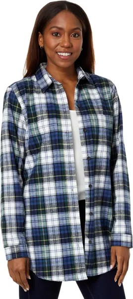 Рубашка Scotch Plaid Flannel Tunic L.L.Bean, цвет Vintage Tartan