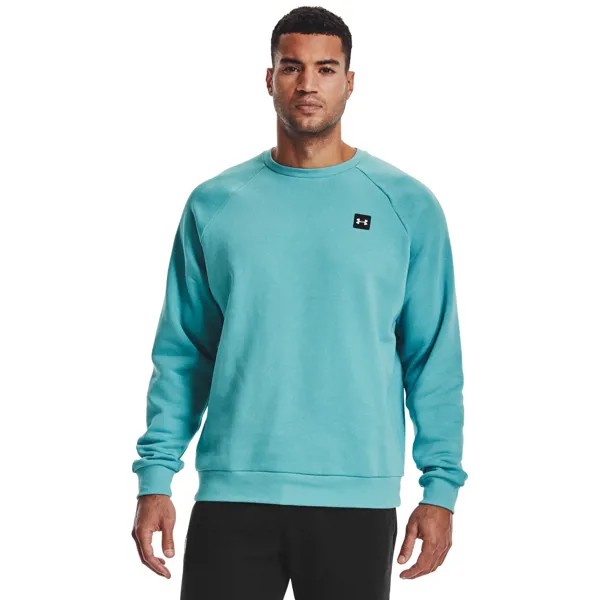 Свитшот мужской Under Armour Rival Fleece Crew синий SM