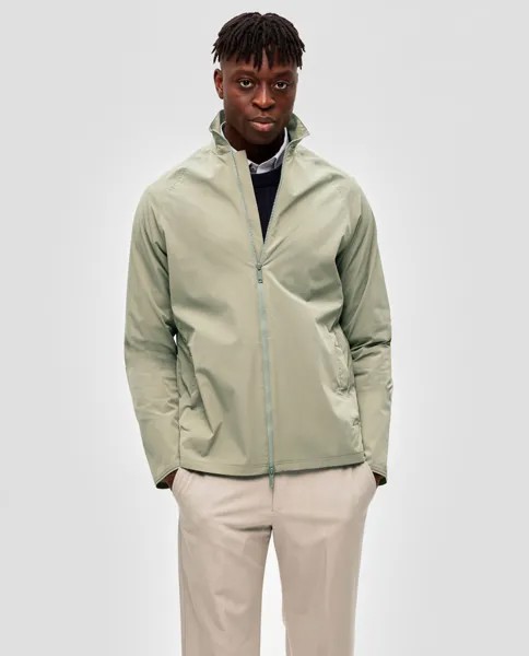 Мужская непромокаемая куртка Selected, водно-зеленый