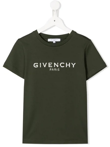 Givenchy Kids футболка с логотипом