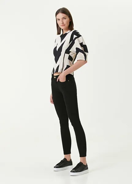 Черные джинсовые брюки Frame Denim