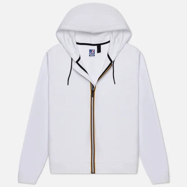 Мужская толстовка K-Way Le Vrai Arnel Zip Hoodie белый, Размер M