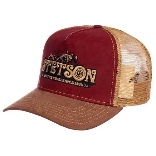 Бейсболка с сеточкой STETSON 7756105 TRUCKER CAP ON THE ROAD, размер ONE