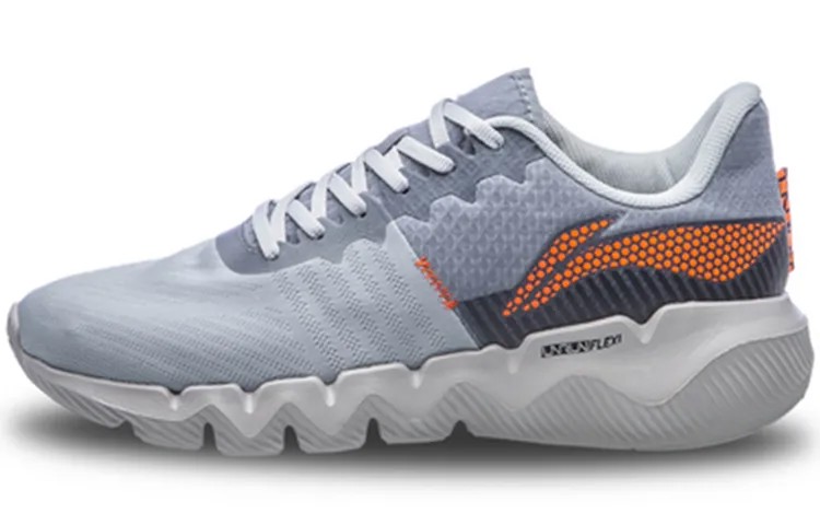 LINING LN Flex Lifestyle Shoes Men Low-top Coin Grey / Rock Ash