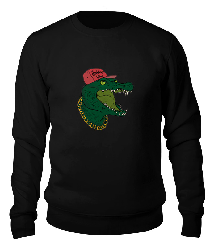 Свитшот унисекс Printio Art swag черный XS