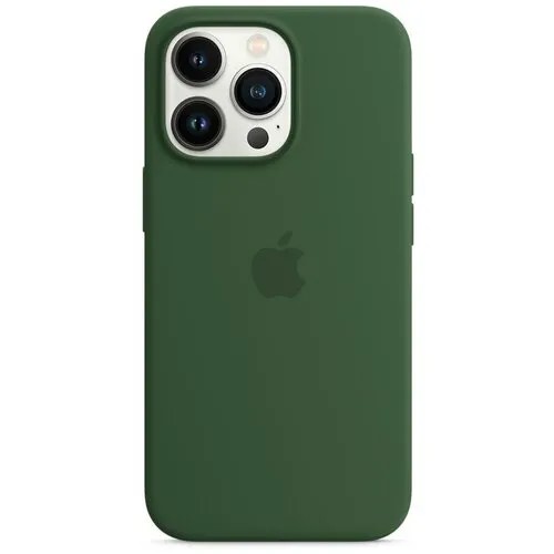Чехол для Apple iPhone 13 Pro Silicone Case with MagSafe Clover