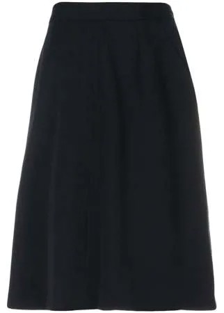 Yves Saint Laurent Pre-Owned прямая юбка с завышенной талией