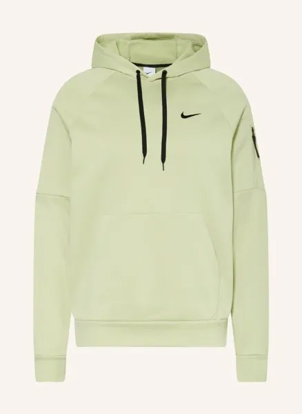 Толстовка из флиса therma-fit Nike, зеленый