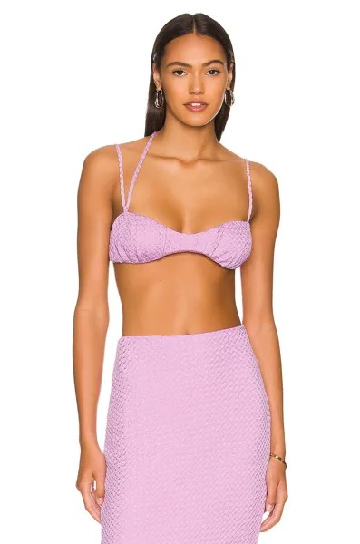 Топ Camila Coelho Helen in Lavender, цвет Soft Lavender