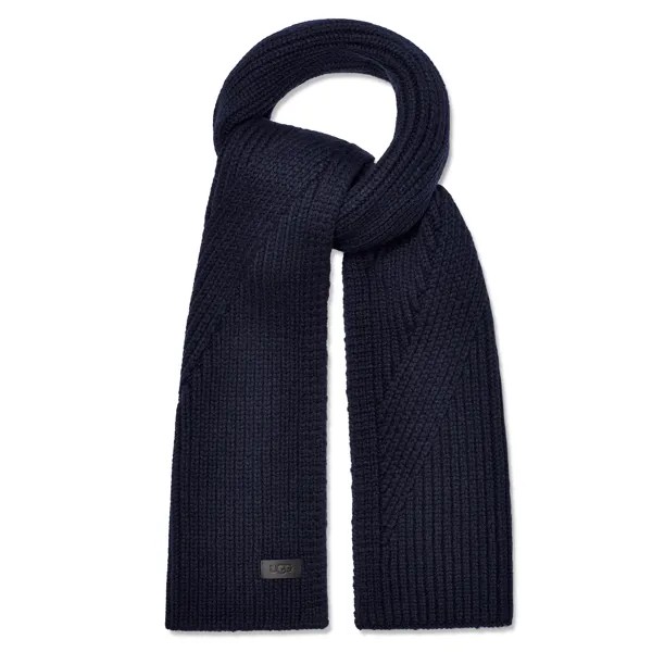 UGG M Knit Ribbed Scarf