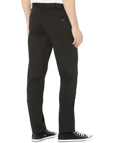 Брюки RVCA The Weekend Stretch Pants, цвет Black 1