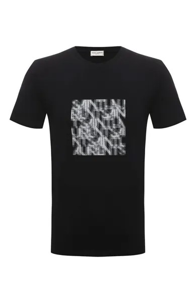 Хлопковая футболка Saint Laurent