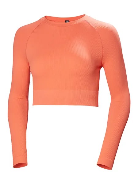 Лонгслив Helly Hansen Trainings Allure Seamless, оранжевый