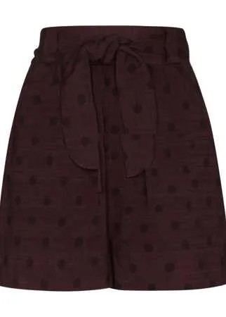 Peony шорты Raisin в горох