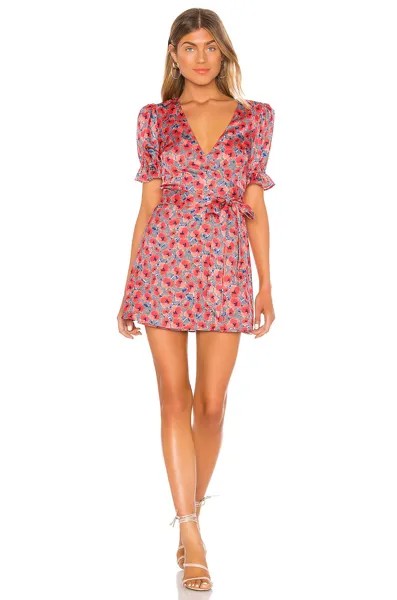 Платье мини House of Harlow 1960 x REVOLVE Aja, цвет Red Poppy Floral