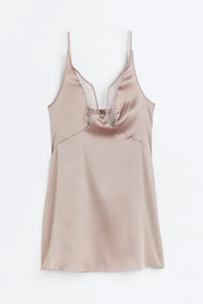 Ночная сорочка женская H&M 1139521003 розовая XL (доставка из-за рубежа)