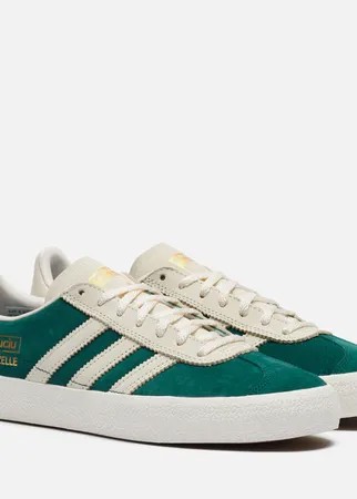 Мужские кроссовки adidas Skateboarding Gazelle ADV Suciu, цвет зелёный, размер 44.5 EU