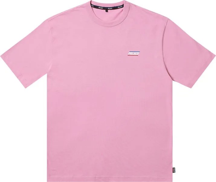 Футболка Palace Basically A T-Shirt 'Ultra Mauve', фиолетовый
