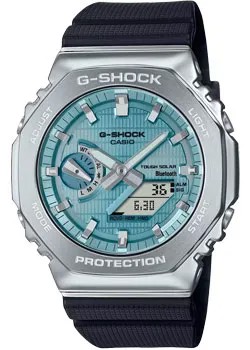 Японские наручные  мужские часы Casio GBM-2100A-1A2. Коллекция G-Shock