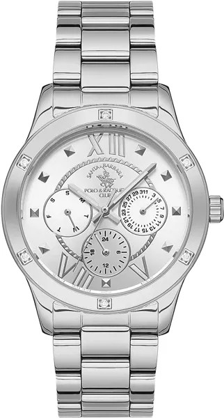 Наручные часы женские Santa Barbara Polo & Racquet Club SB.1.10264-1 серебристые
