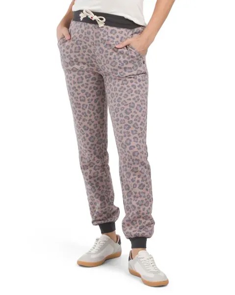 Леопардовые джоггеры Sol Angeles, цвет Animal Print