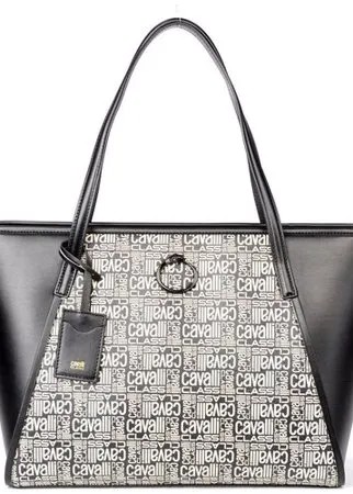 Сумка женская Cavalli Class C92PWCSD0042999 black Monogram 004
