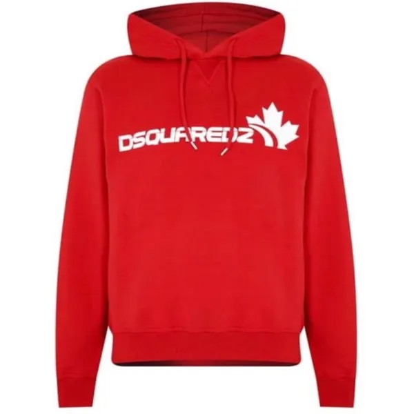 Толстовка классного кроя Maple Leaf Dsquared2, красный