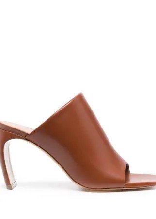 LANVIN мюли с квадратным носком