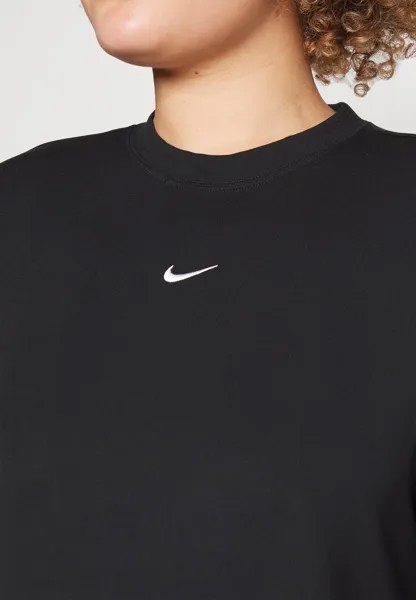 Платье из джерси Midi Dress Nike, черное