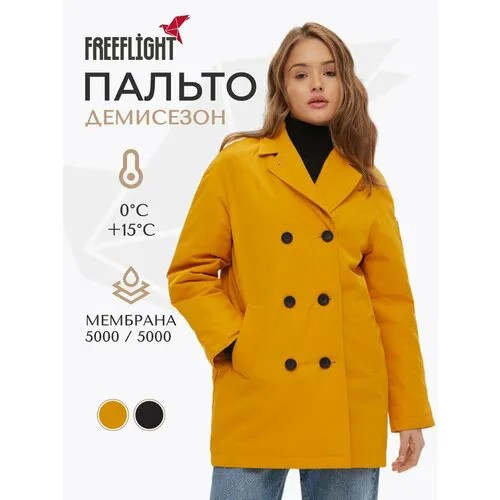 Пальто Free Flight, размер 44, желтый