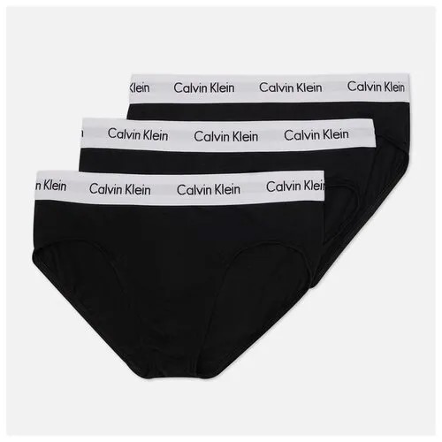 Трусы CALVIN KLEIN, 3 шт., размер M, черный