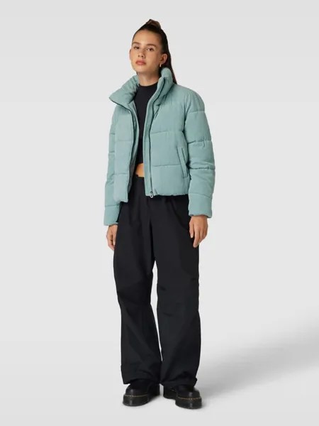 Вельветовая куртка с воротником стойкой модель «NEWDOLLY» Only, зеленый