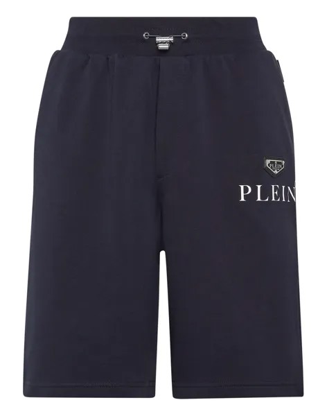 Спортивные шорты Iconic Plein Philipp Plein, цвет Dark Blue