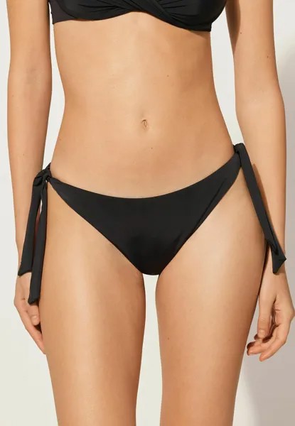 Плавки бикини Calzedonia, цвет schwarz c indonesia black