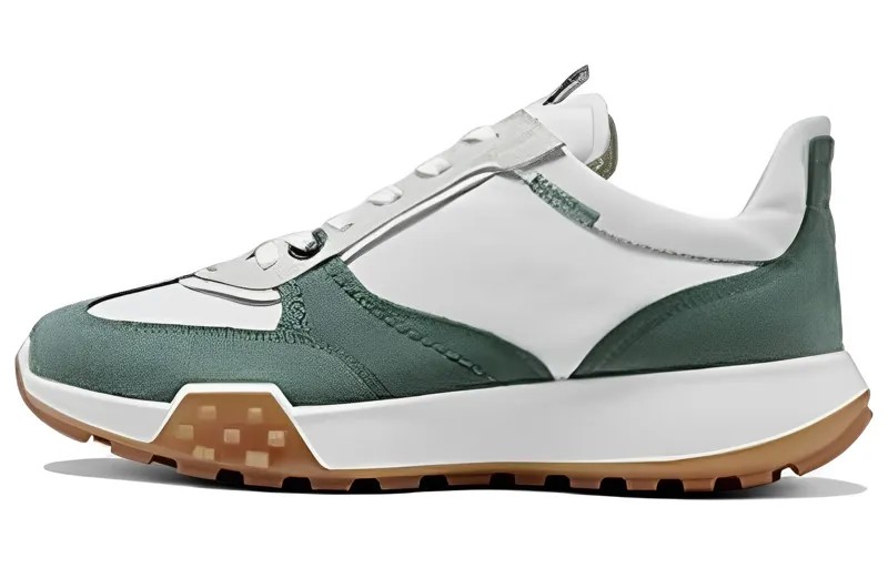 Кроссовки ecco Lifestyle Shoes Men Low-top Green, зеленый