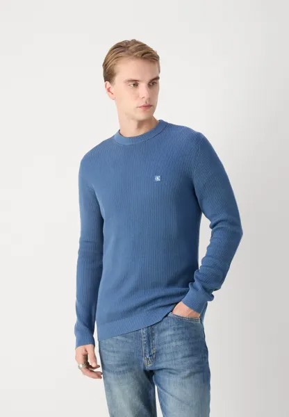 Джемпер EMBRO BADGE SWEATER Calvin Klein, голубовато-серый