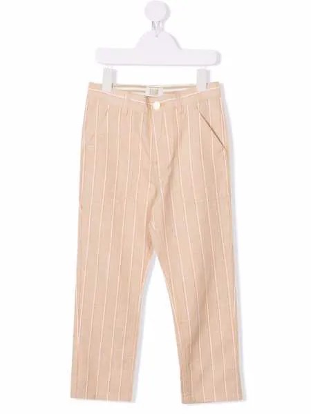 Scotch & Soda полосатые брюки строгого кроя