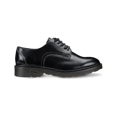 Мужские лоферы CULT Loafers Leather Ozzy 412 Low M Brushed Leather Black CLE1